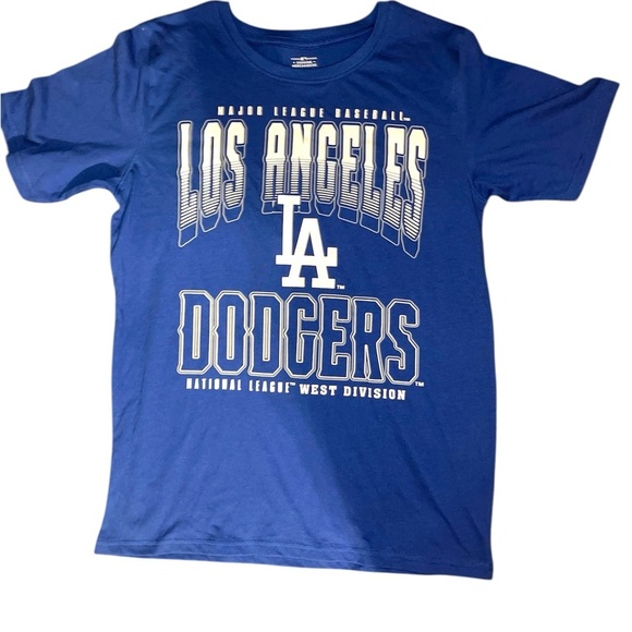 LA Los Angeles Dodgers T Shirt 16/18 - Picture 1 of 2